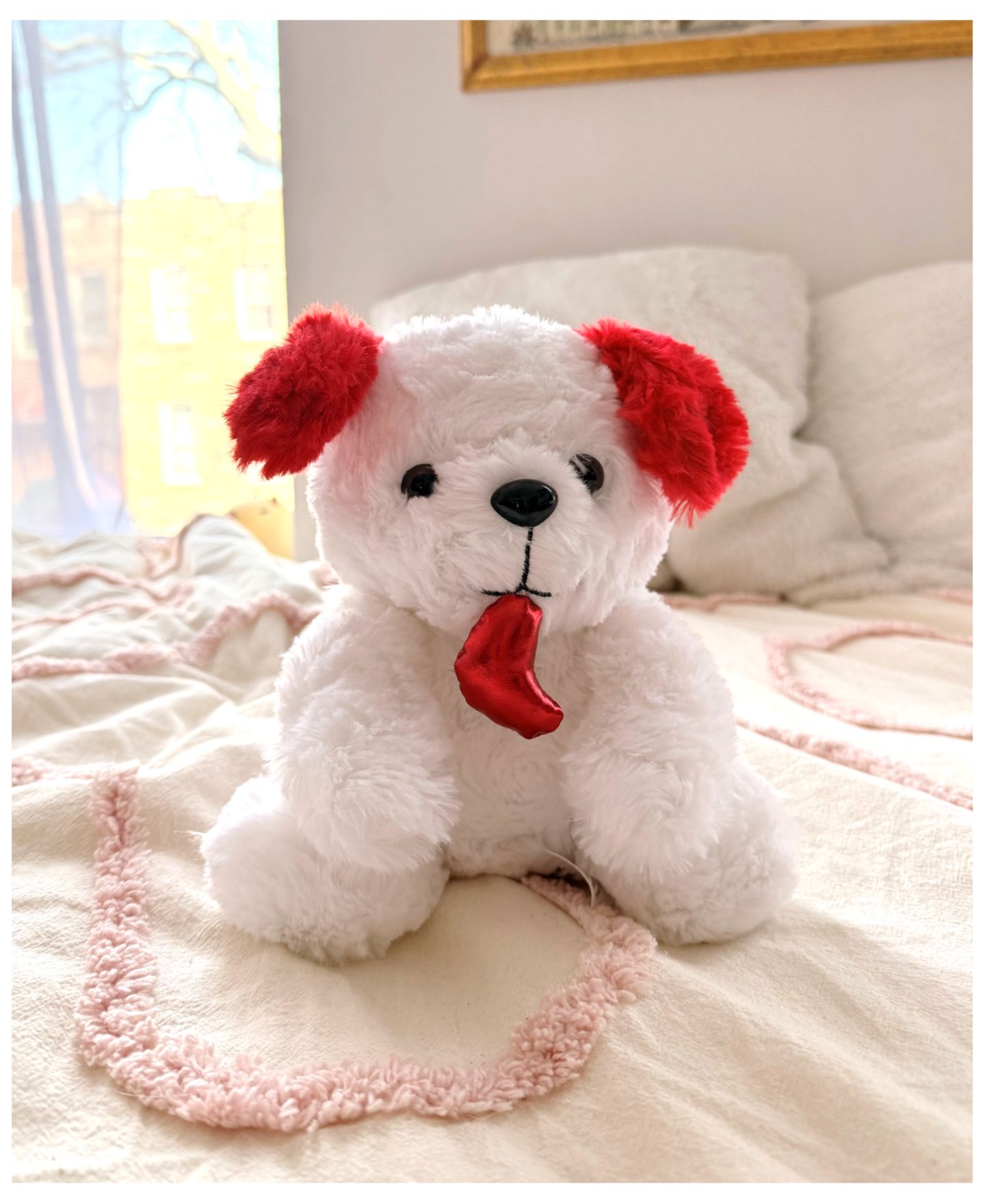 Детская мягкая игрушка Wild Hippo Puppy Love Plush — фото 4