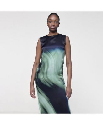 Women's Sleeveless Printed Dress