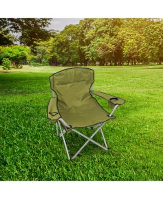 3 x 2 x 3 ft Green Heavy Duty Folding Quad Chair