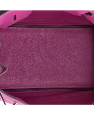 Birkin 30 Handbag Pink Togo with Palladium Hardware