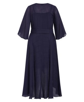 Women's Kira Ruffle Wrap Maxi Dress