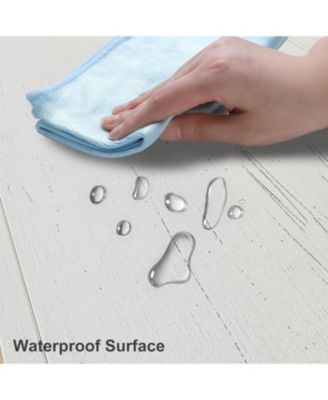 71" Farmhouse Bookcase w/Adjustable Shelves & 31.5" Width, 5 Tier Tall Bookshelf with Wooden Legs, Rustic Vintage Book Shelf