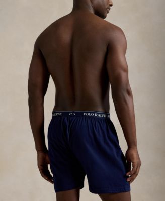 Men's Classic Cotton Knit Boxer Briefs, 5-Pack Set