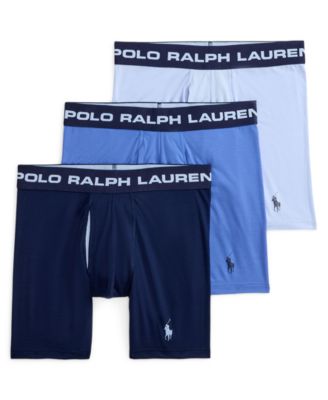 Polo Ralph Lauren Men's Perfect Pouch Boxer Briefs, 3-Pack Set - Macy's