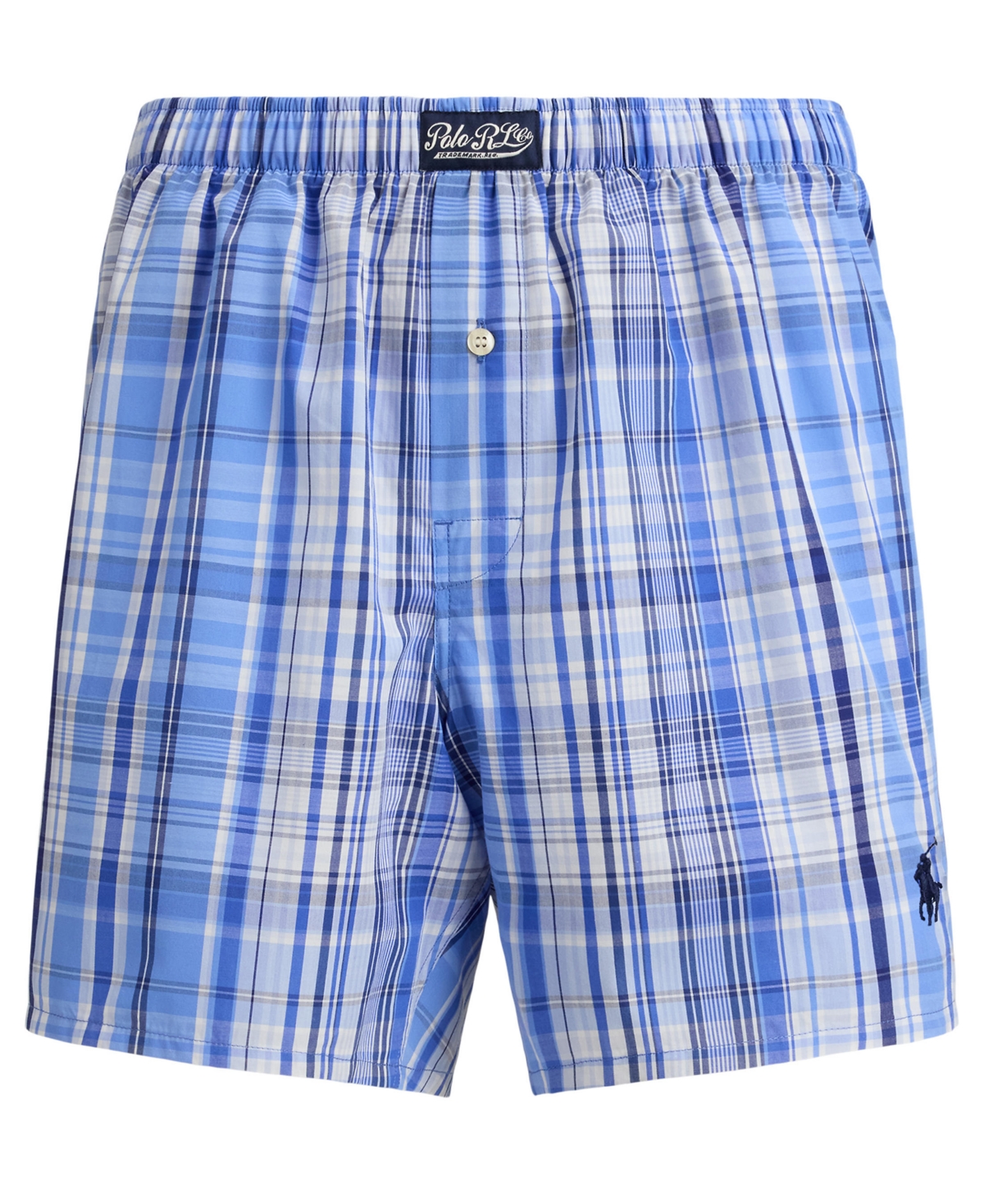 Polo Ralph Lauren Men's Plaid Woven Boxer Briefs