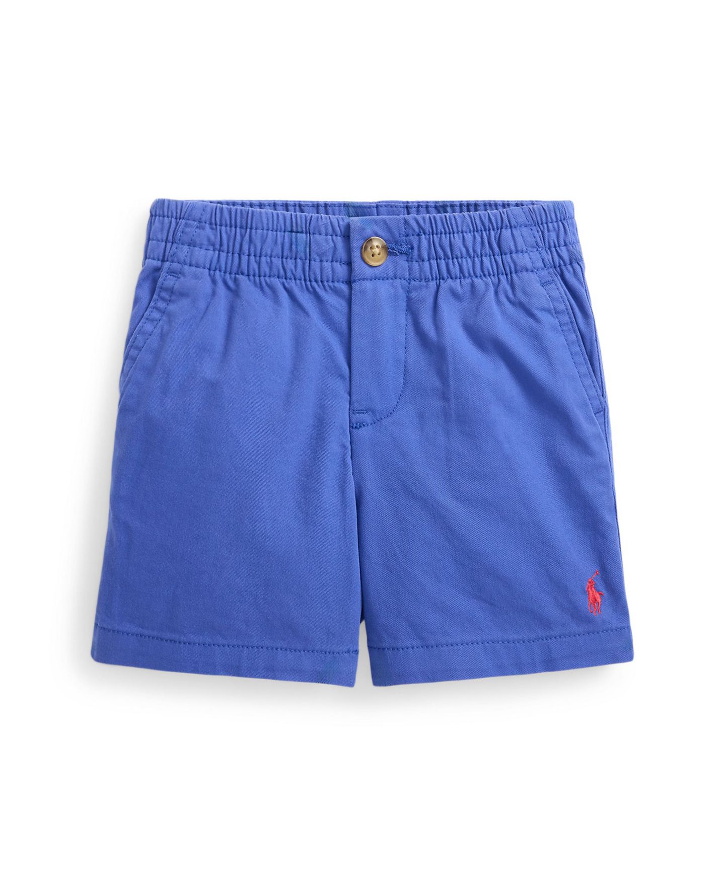 Шорты Polo Ralph Lauren Polo Prepster Flex Abrasion Twill Shorts для мальчиков-малышей, цвет: Синий — фото 1