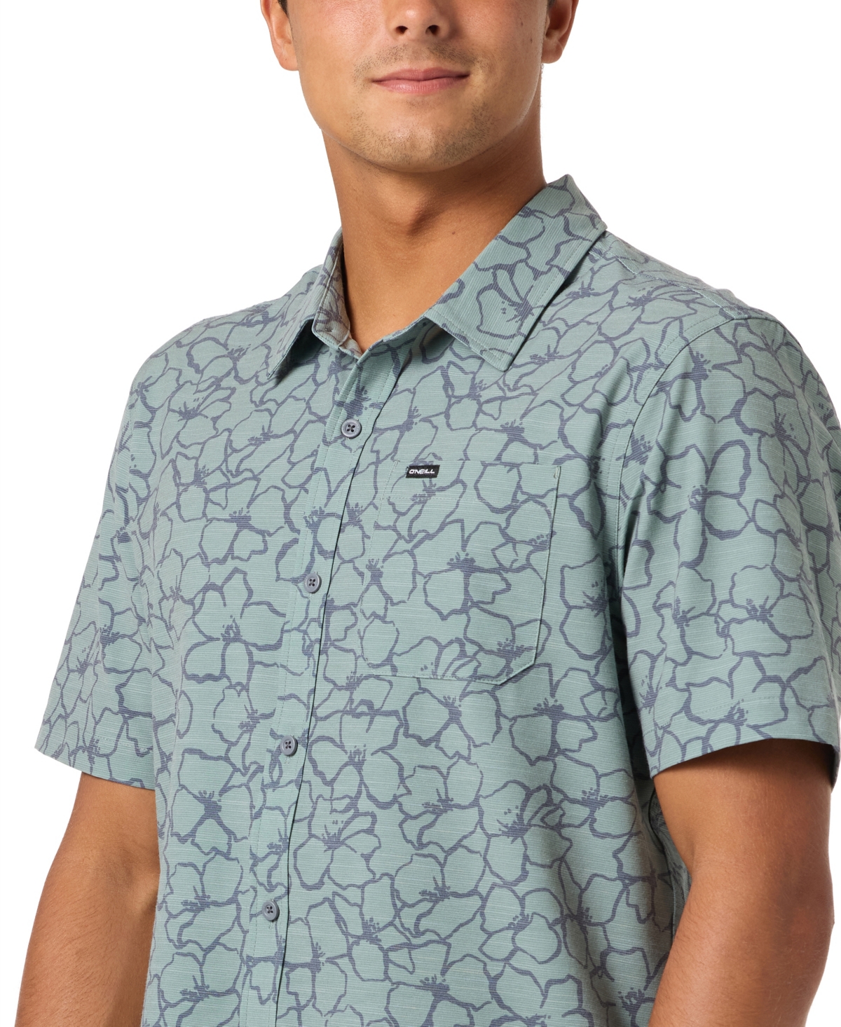 O'Neill Men's Regular-Fit Short-Sleeve Shirt