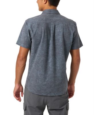 Men's Printed Short-Sleeve Shirt