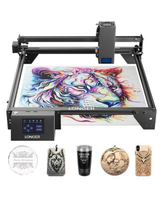 20W Laser Engraver Cutter with 14.76inx14.76in Area Dual-Beam Touchscreen