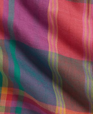 Baby Girls' Plaid Ruffled Shortall