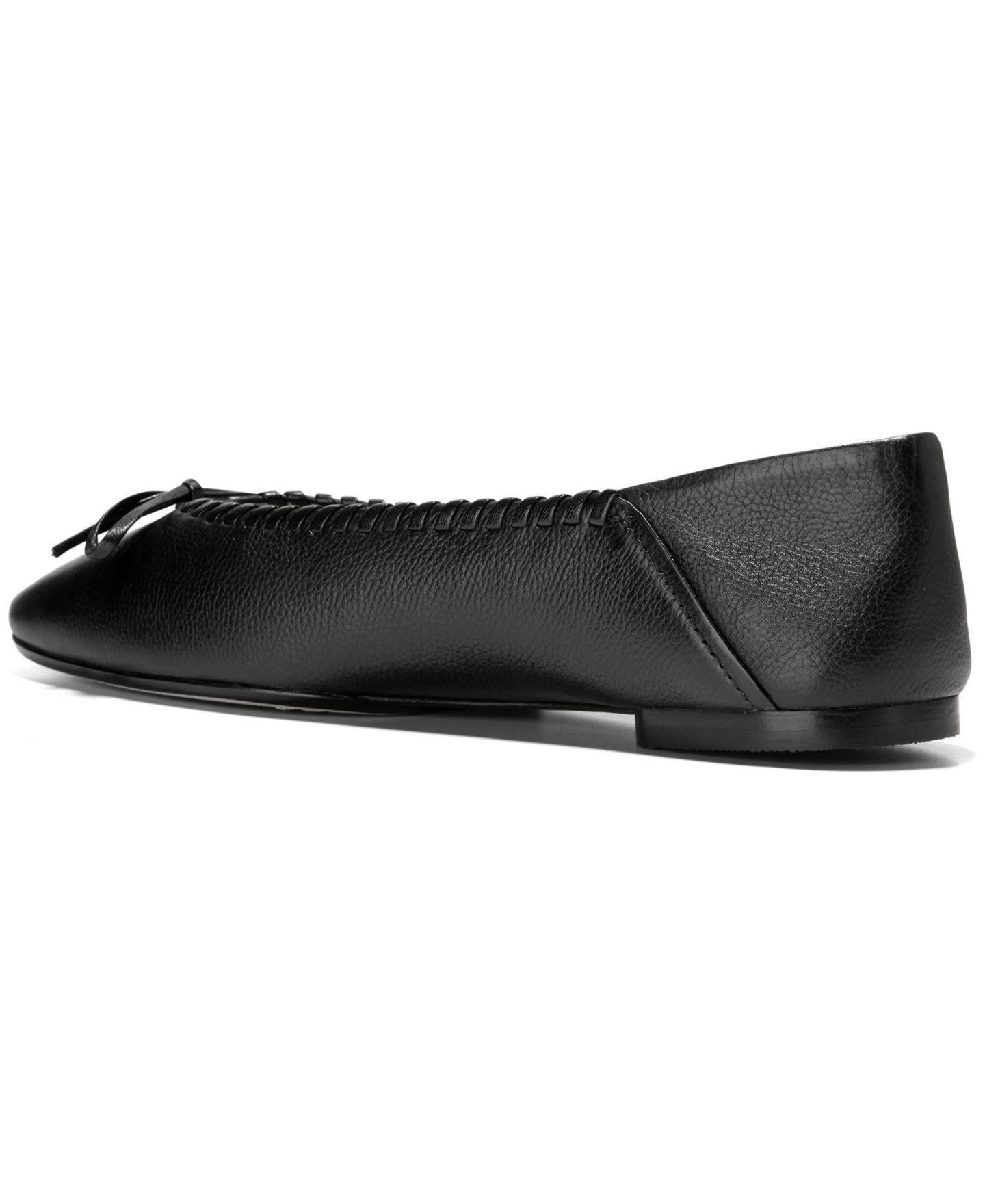 Женские дорожные балетки Cole Haan Jaya, цвет: Чёрный кожаный — фото 5