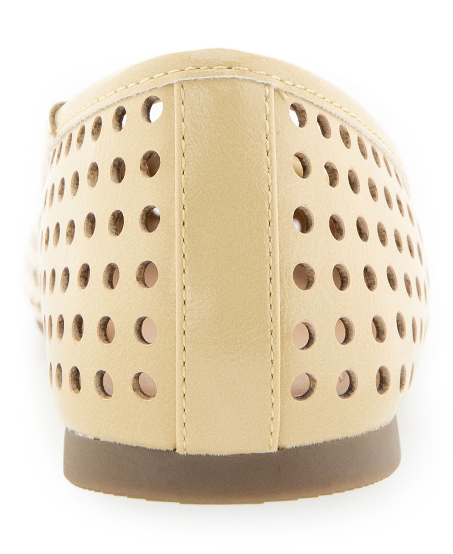 Женские перфорированные балетки Kenneth Cole Reaction Elstree, цвет: Custard — фото 3