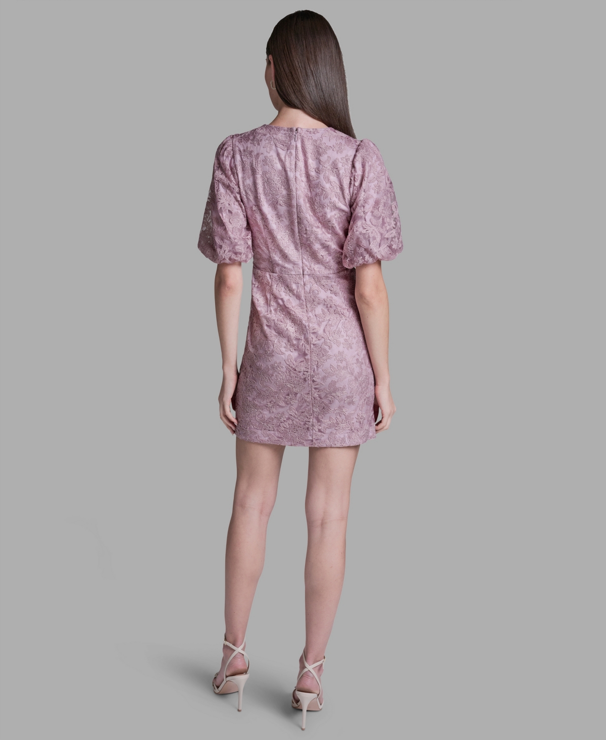 Bcbg Women's Floral Embroidered Mini Dress