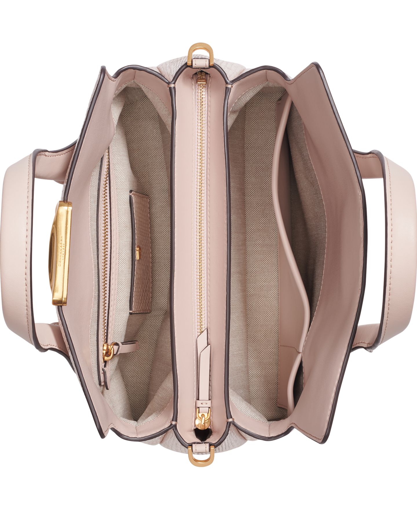 Женская сумка Donna Karan New York Medium Amagansett Snake Satchel, цвет: Снежный — фото 4