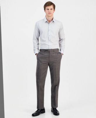 Men's Slim-Fit Performance Four-Way Stretch Dress Shirt