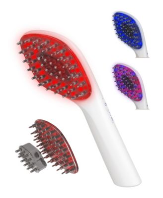 Red Light Rechargeable Dry Paddle Brush