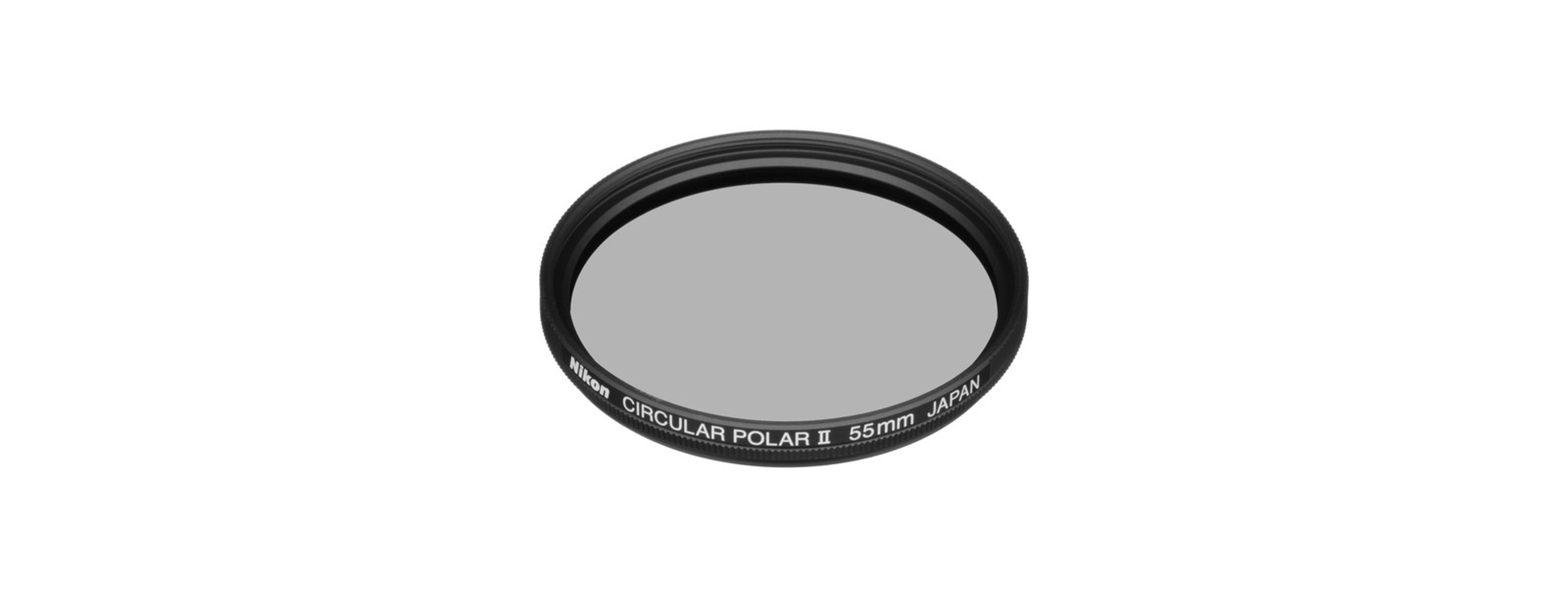 Nikon 55mm Circular Polarizer Ii Thin Ring Multi-Coated Glass Filter