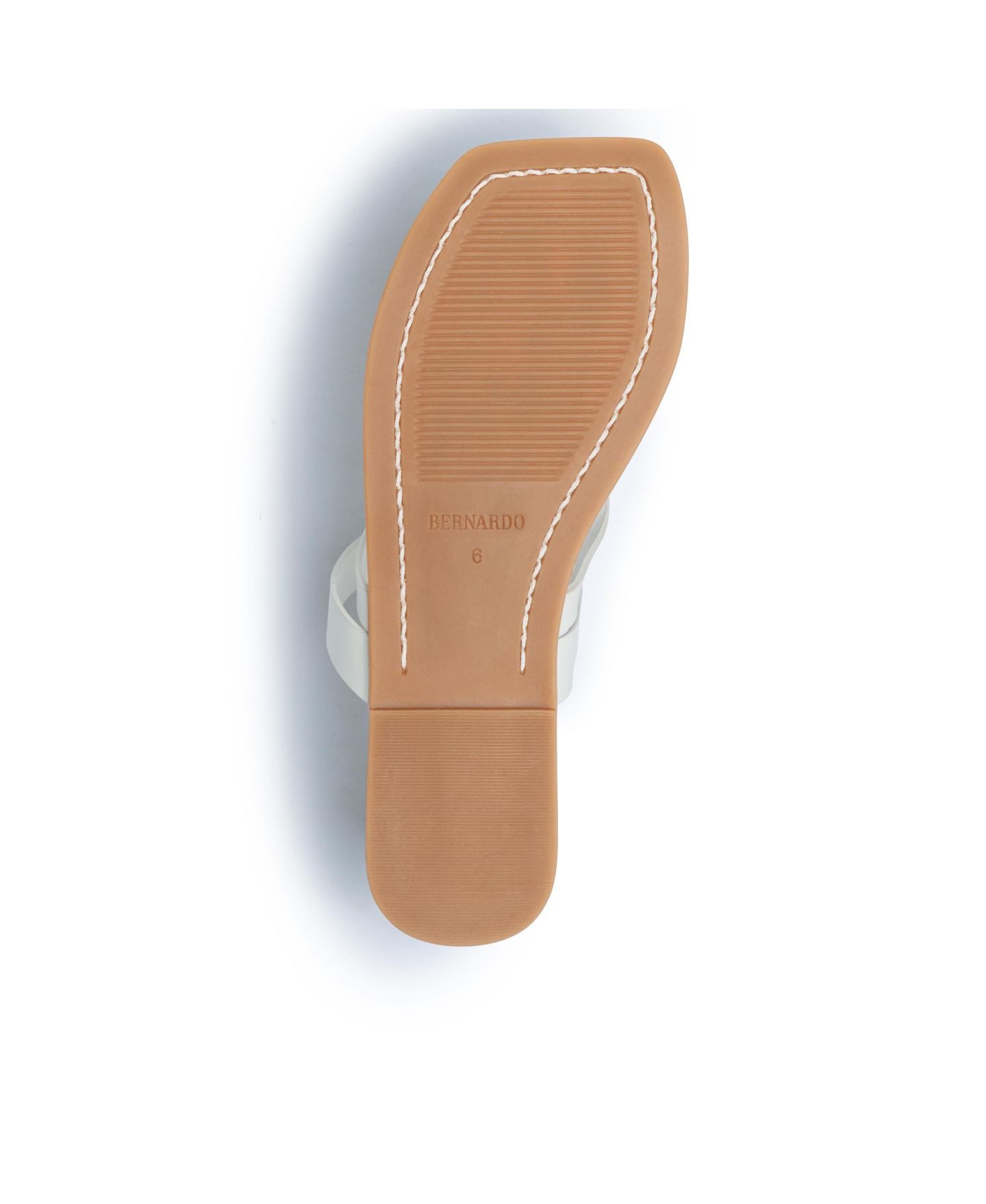 Женские сандалии Bernardo Footwear Ocana Toe Ring, цвет: Белый — фото 3
