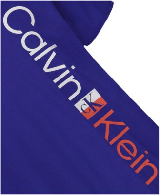 Boys' 8-20 Vertical CK Short-Sleeve Crewneck T-Shirt