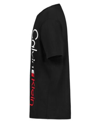 Boys' 8-20 Vertical CK Short-Sleeve Crewneck T-Shirt