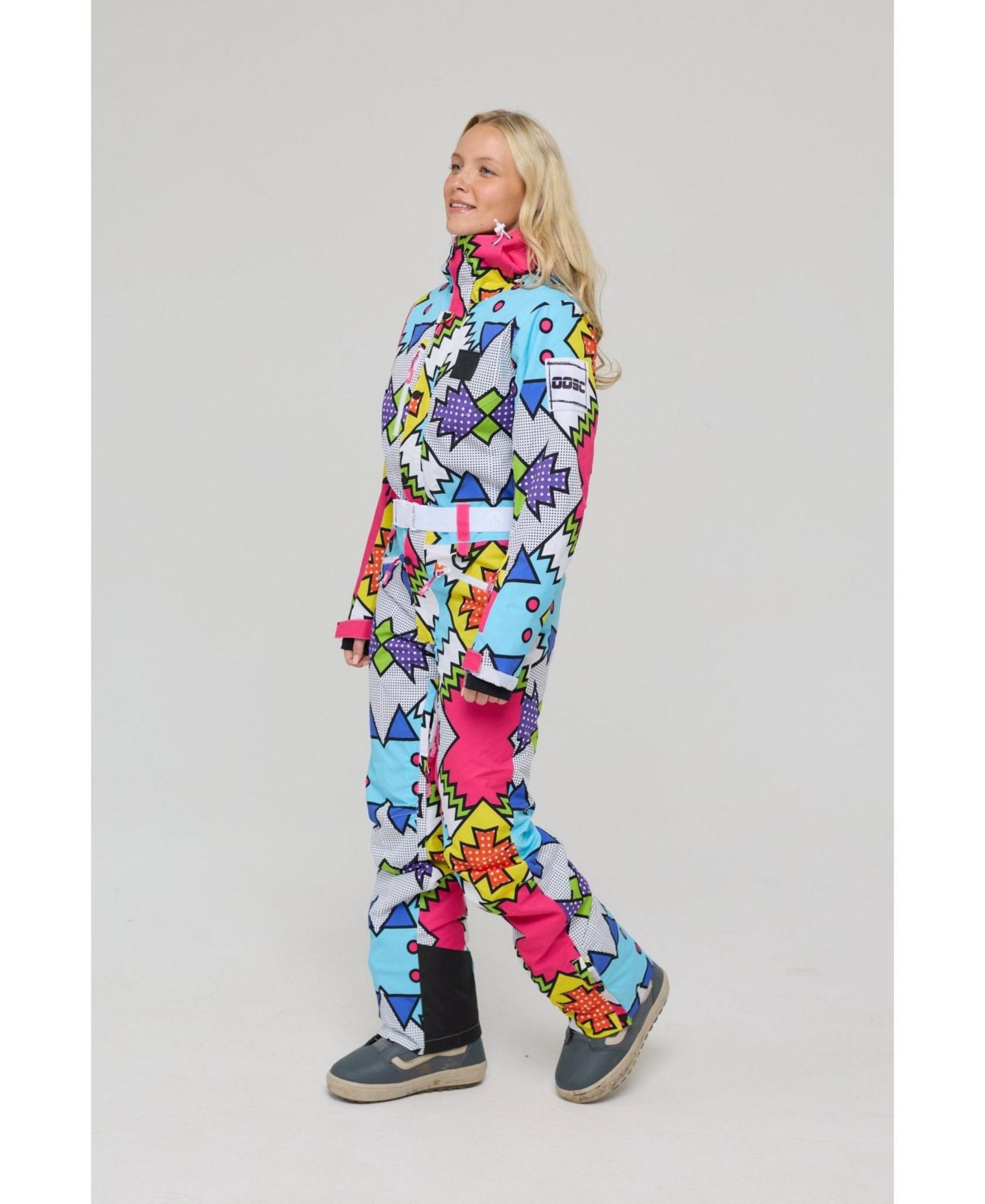 Женские куртки OOSC Day Tripper Ski Suit, цвет: Синий / Жёлтый — фото 6