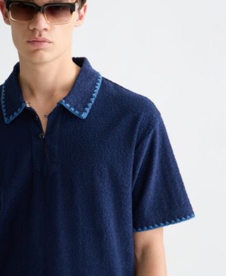 Men's Point Collar Polo Shirt