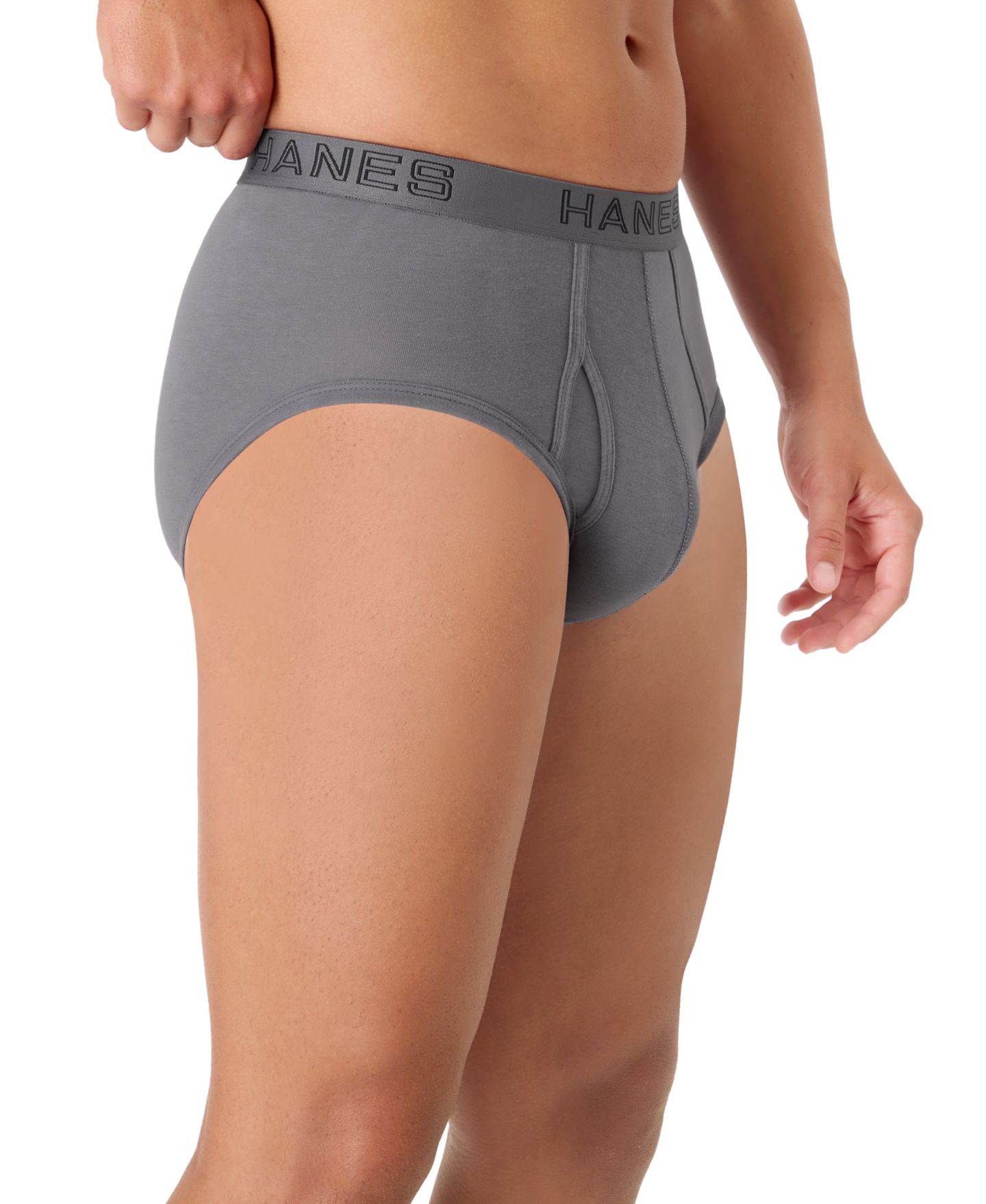 Трусы-брифы Ultimate для мужчин, хлопок, стрейч, 4 шт. — Hanes, цвет: Assorted Colors — фото 4
