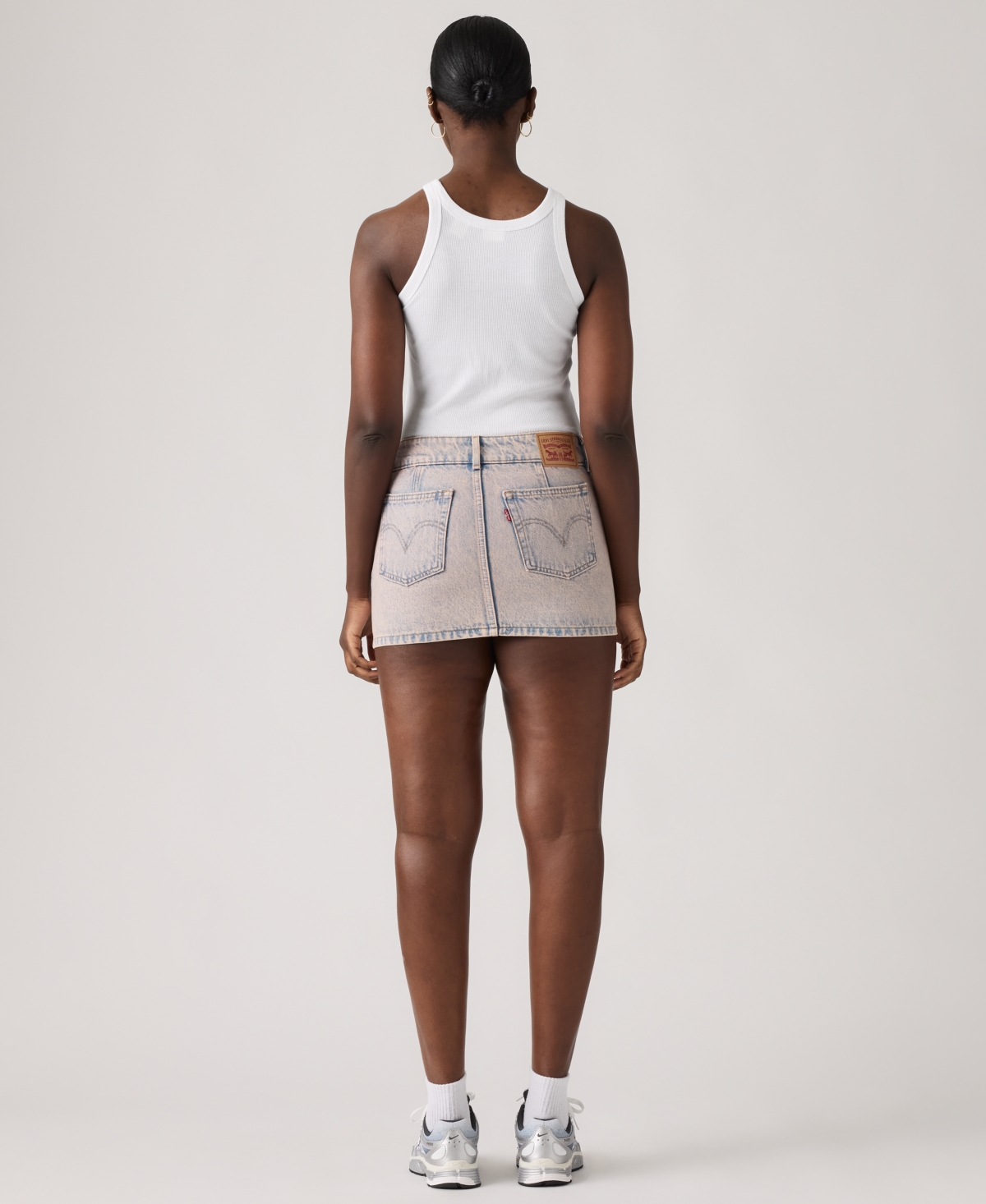 Levi's Women's Slim-Fit Superlow Mini Skirt