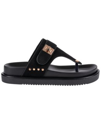 Women's Cailan Hardware Footbed Flats Sandals