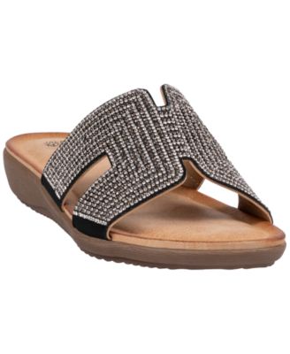 Women's Paxal Embellished Flat Sandals