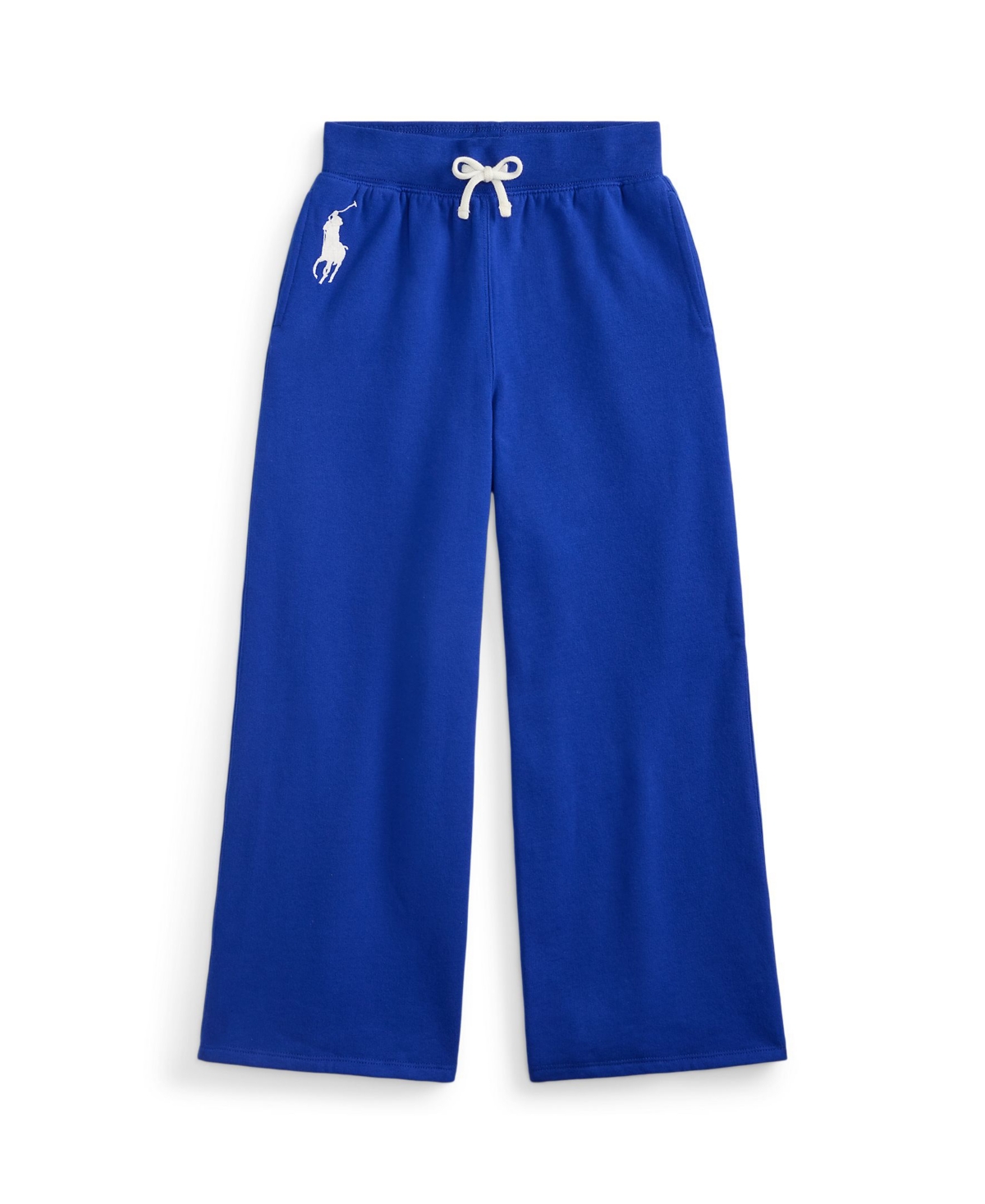Polo Ralph Lauren Girls' 7-16 Big Pony Fleece Wide-Leg Pants