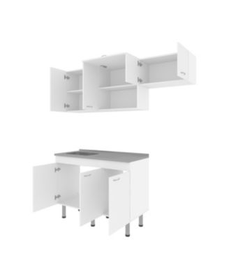 El Capitan Modular Kitchen Set - Complete Solution for Modern Kitchens with Storage, Kronos