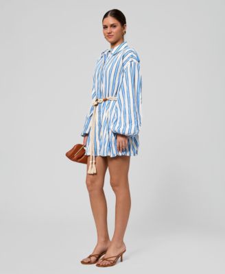 Women's Collared Neck Shirt Dress