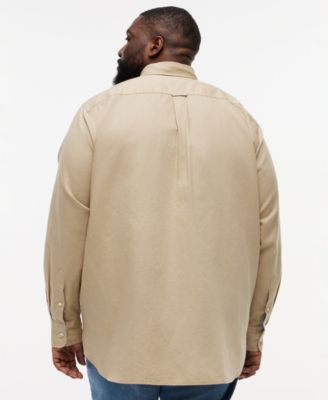 Men's Big & Tall 100% Linen Button-Down Shirt