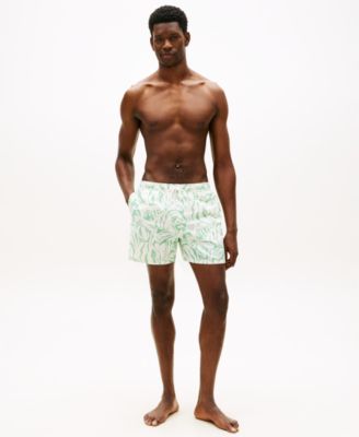 Men's Print Drawstring 5" Swim Trunks