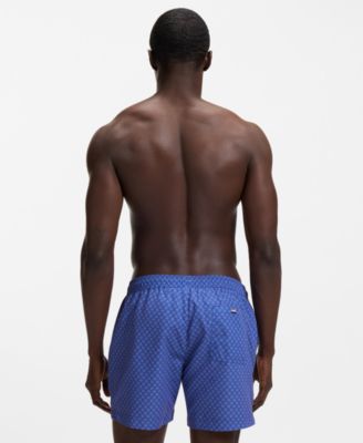 Men's Printed Dots Swim Trunks