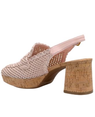 Women's Santina Platform Square Toe Pumps