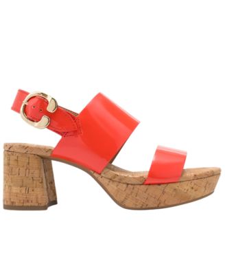 Women's Camera Open Toe Platform Sandals