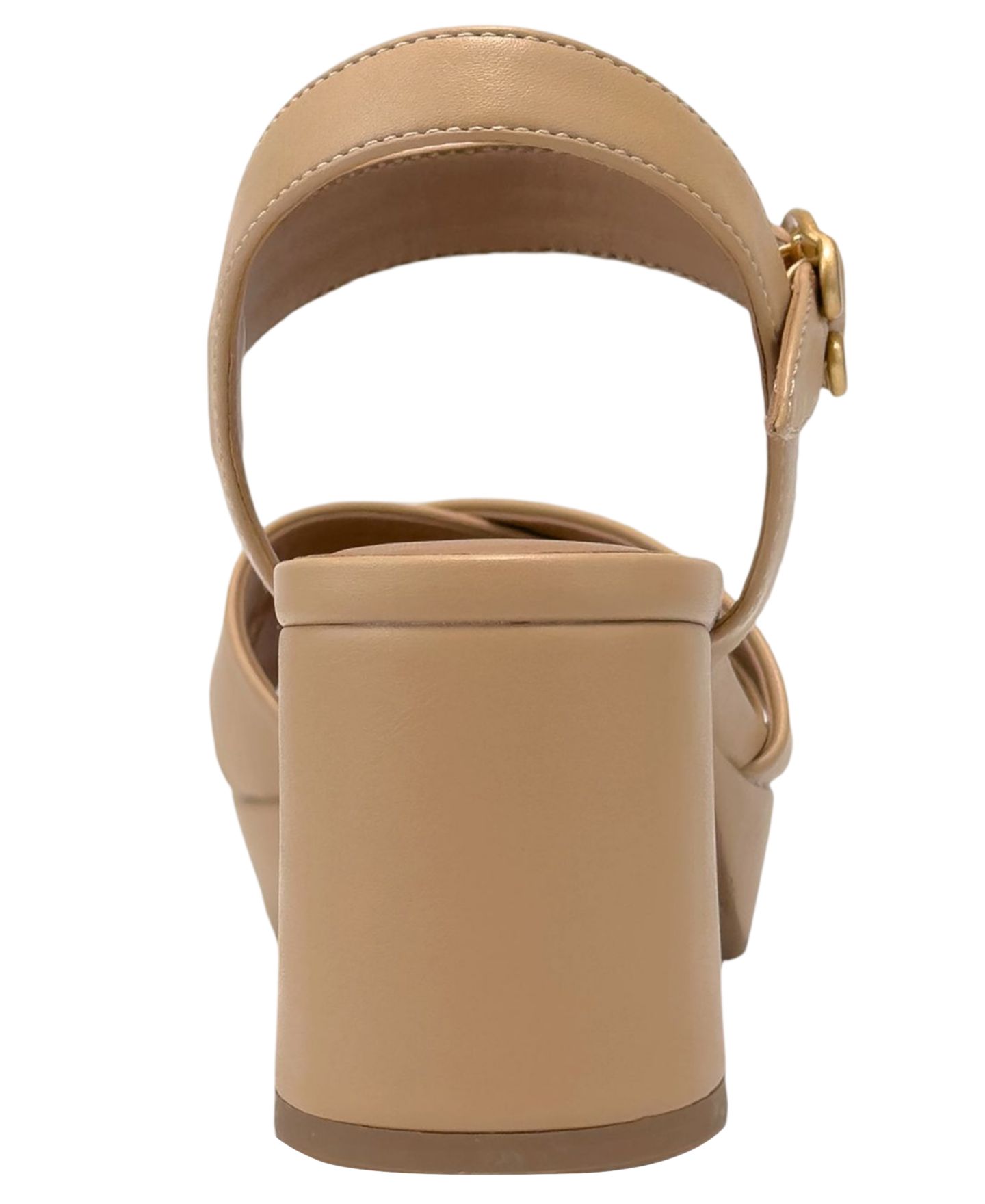 Женские сандалии Aerosoles Charlye Open Toe Platform, цвет: Бежевый бисквитный — фото 3