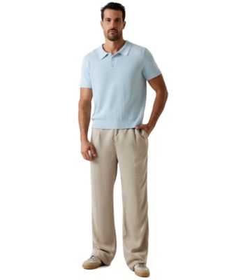 Men's Micro Cable Knit Regular-Fit Shirt