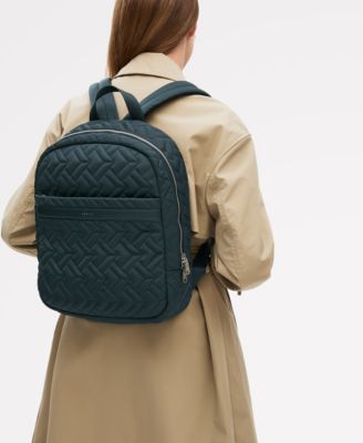 Holland Park Quilted Medium Zip Around Backpack 