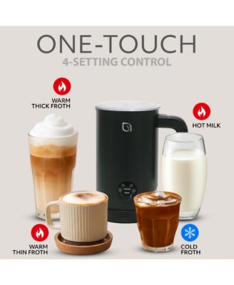 4-in-1 0.24L Electric Milk Frother & Steamer Pitcher