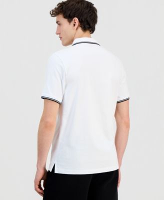 Men's Regular-Fit Tipped Polo Shirt