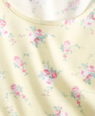 Women's Printed Jersey Tank Sleepshirt