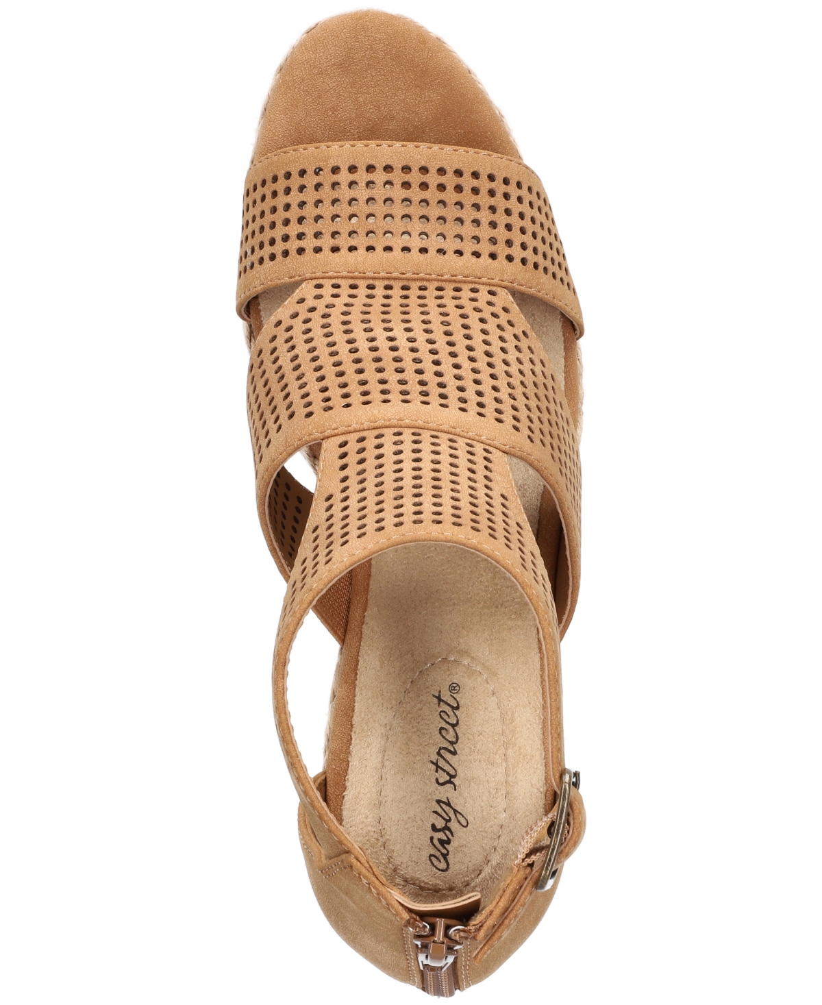Easy Street Women's Tova Espadrille Wedge Sandals