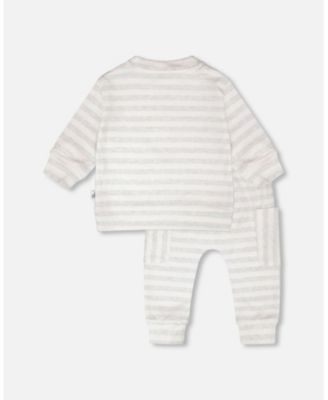 Baby Boys Soft Jersey Sweater and Pants Set