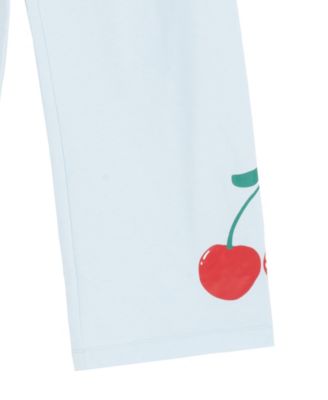 Girls' 7-16 Cherry Graphic Hoodie and Sweatpants, 2-Piece Set