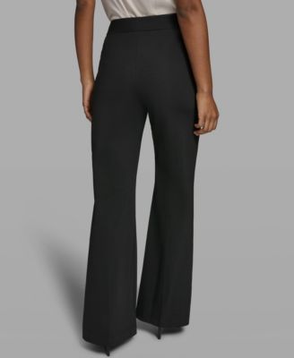 Women's Mid-Rise Wide Leg Pants