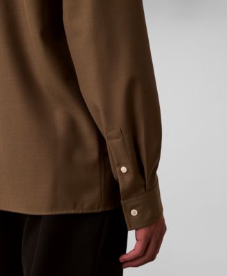 Men's Travel Twill Regular-Fit Shirt