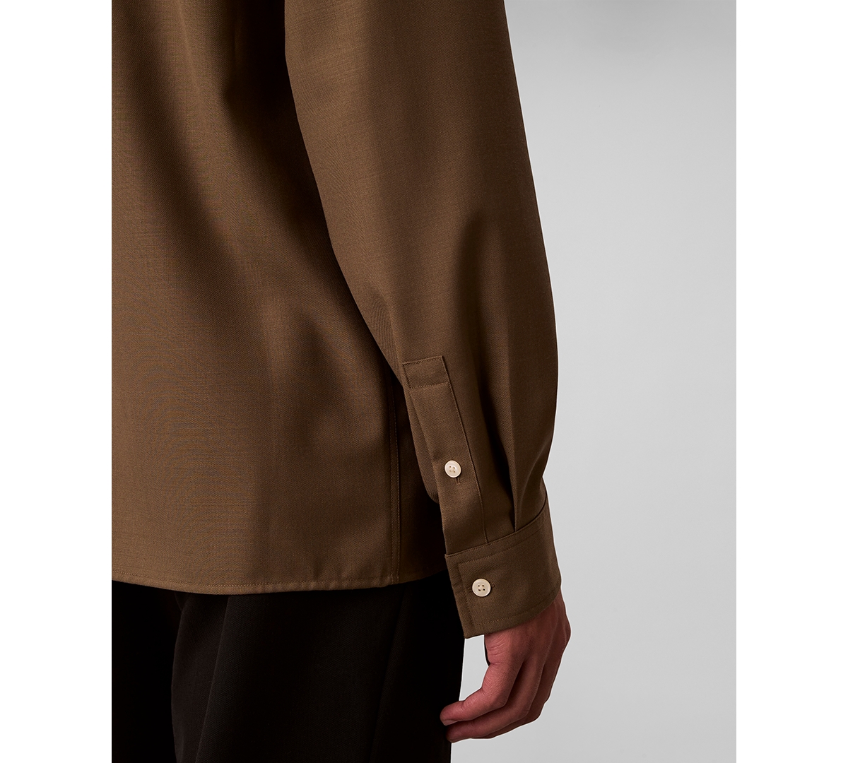 Calvin Klein Men's Travel Twill Regular-Fit Shirt